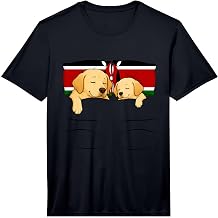 Kenyan Flag Dog Nap Pajama Sleep Outfit for Kenya Performance T-Shirt