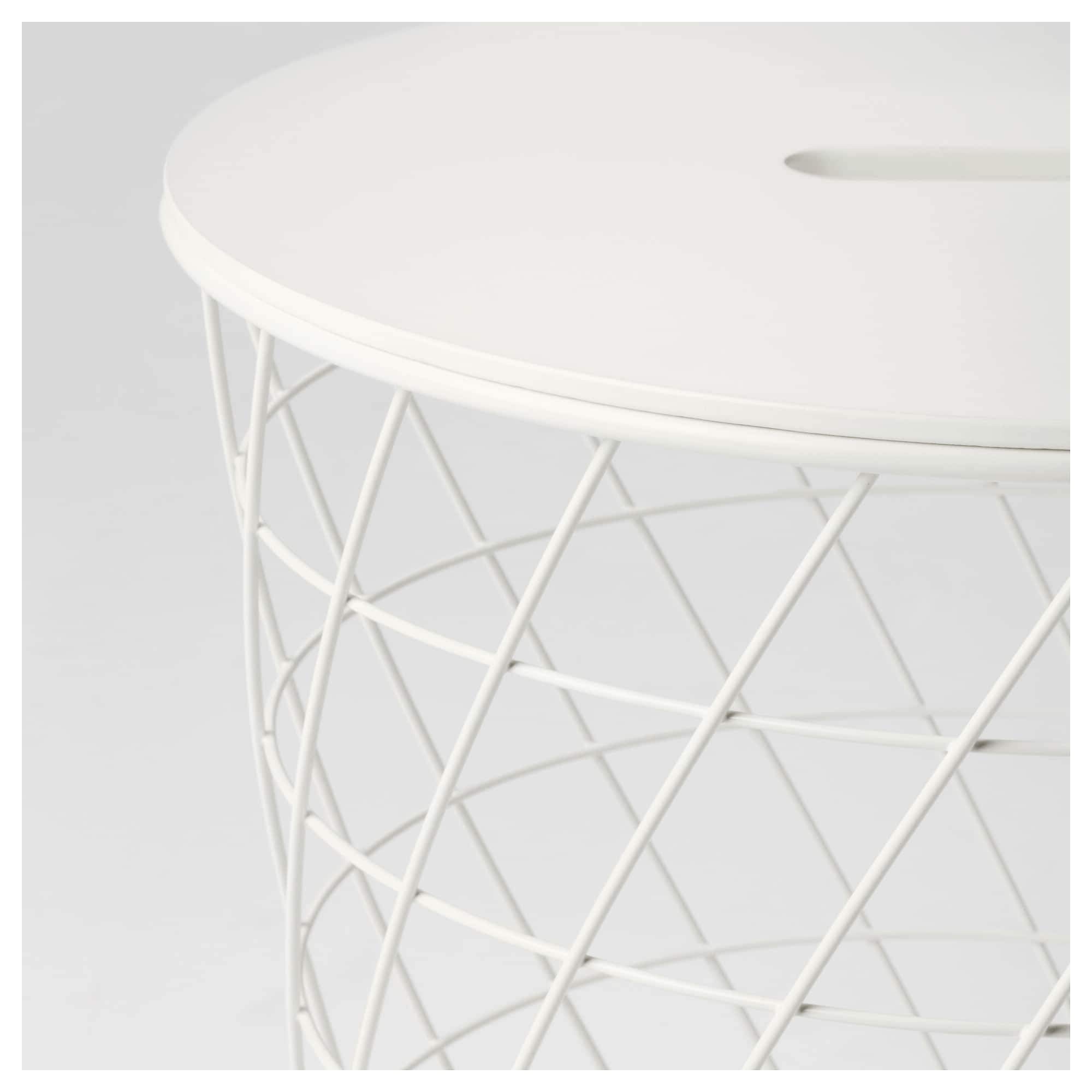 Amazon｜IKEA/イケア KVISTBRO：収納テーブル ホワイト （103.494