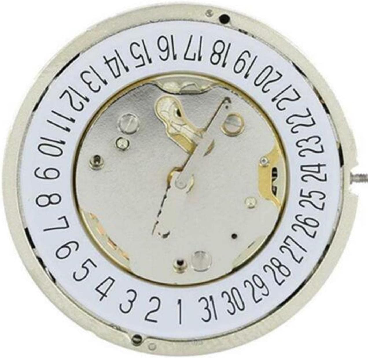 Watch Movement Replace 28.6mm Outside Diameter Movement for Ronda 5021.D, 90/150/25 Hand Size, 6.70mm Height