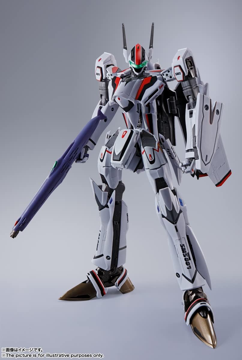 TAMASHII NATIONS - Macross Frontier - VF-25F Super Messiah Valkyrie (Alto Saotome Custom) Revival ver., Bandai Spirits DX Chogokin Die-Cast Metal Collectible