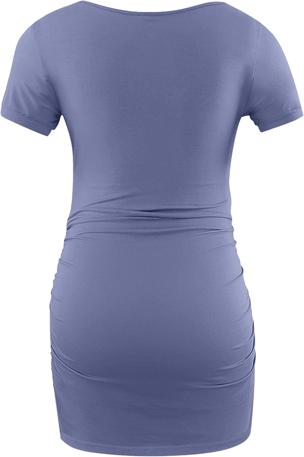 Peauty Women's Maternity Side Ruched Shirts - Image 4