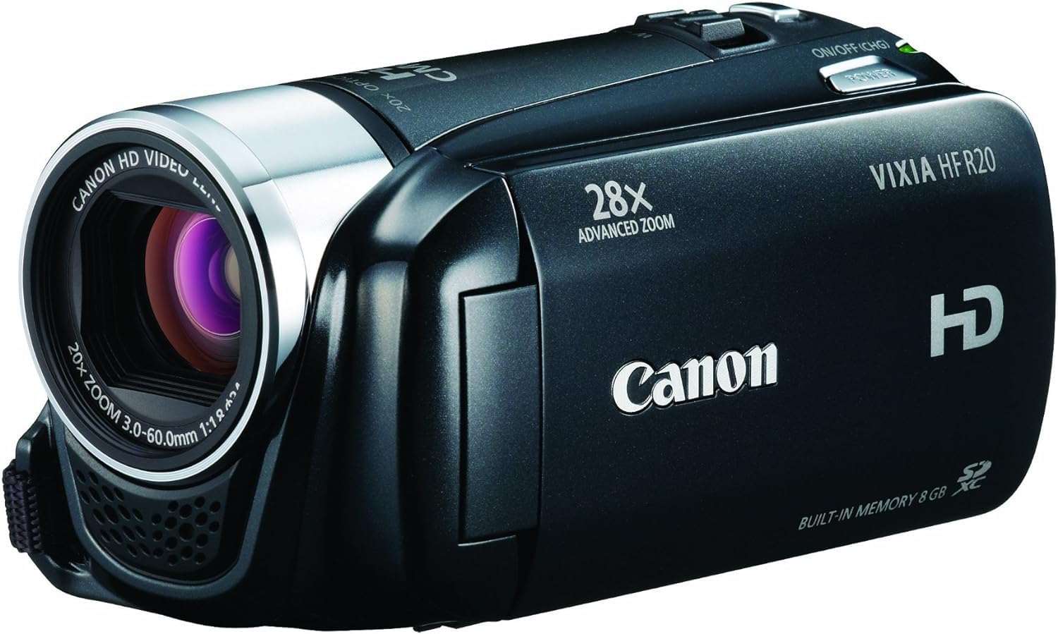 Amazon.com : Canon VIXIA HF R20 Full HD Camcorder with 8GB