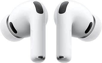 Apple AirPods Pro 3 ワイヤレスイヤホン、アクティブノイズキャンセリング、ライブ翻訳、心拍センサー、補聴機能、Bluetoothヘッドホン、空間オーディオ サウンド、USB-C充電