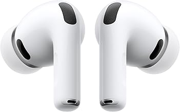 Apple AirPods Pro 3 Wireless Earbuds, Active Noise Cancellation, Live Translation, Heart Rate Sensing, Bluetooth Headphones, Spatial Audio, High-Fidelity Sound, USB-C Charging