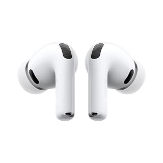 Apple AirPods Pro 3 Wireless Earbuds, Active Noise Cancellation, Live Translation, Heart Rate Sensing, Bluetooth Headphones, Spatial Audio, High-Fidelity Sound, USB-C Charging - Amazon product rated Grade A