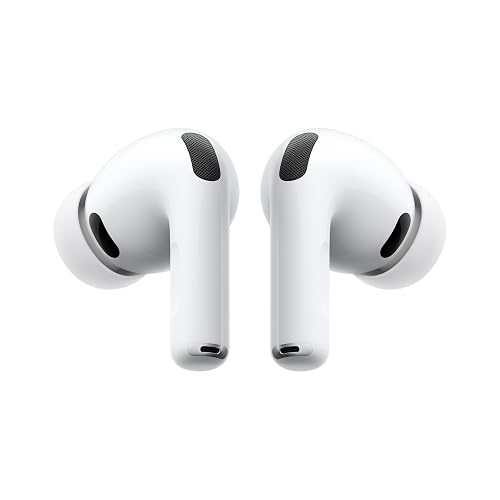 Apple AirPods Pro 3 Wireless Earbuds, Active Noise Cancellation, Live Translation, Heart Rate Sensing, Bluetooth Headphones, Spatial Audio, High-Fidelity Sound, USB-C Charging