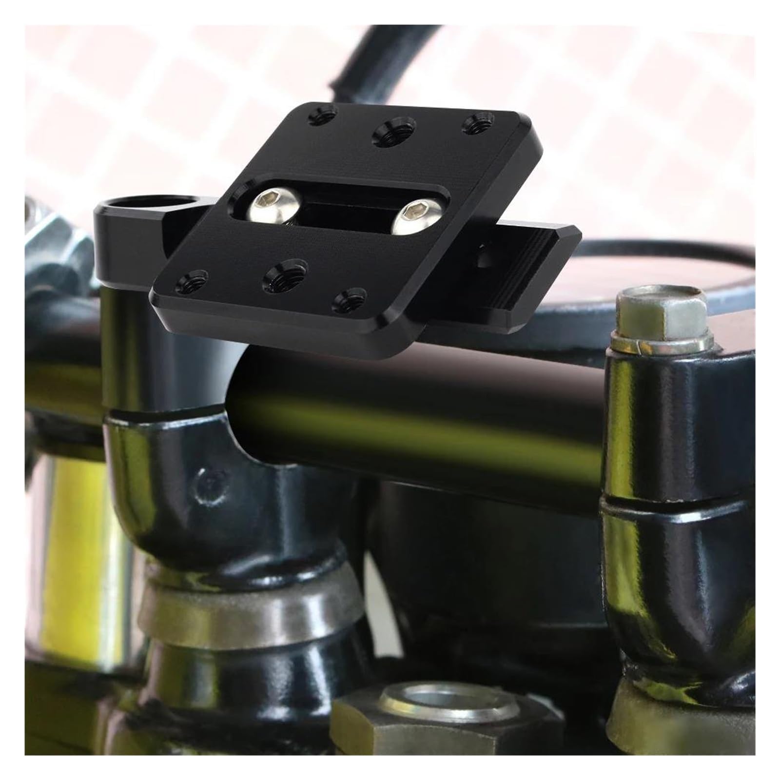 Soporte Montaje GPS Navegación para FZ6R FZ1 para TDM 900 para FZ8-N MT01 para MT-125 para MT-25 para MT-03 para MT-09 para MT-10 Abrazadera Manillar GPS Soporte Montaje Navegación Soporte GPS