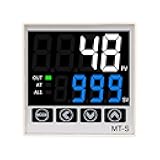 BAISULI Temperature PID Controller Digital PID Temperature Controllers Heating/Cooling Relay SSR Output Thermostat Module Thermocontroller 48 * 48mm