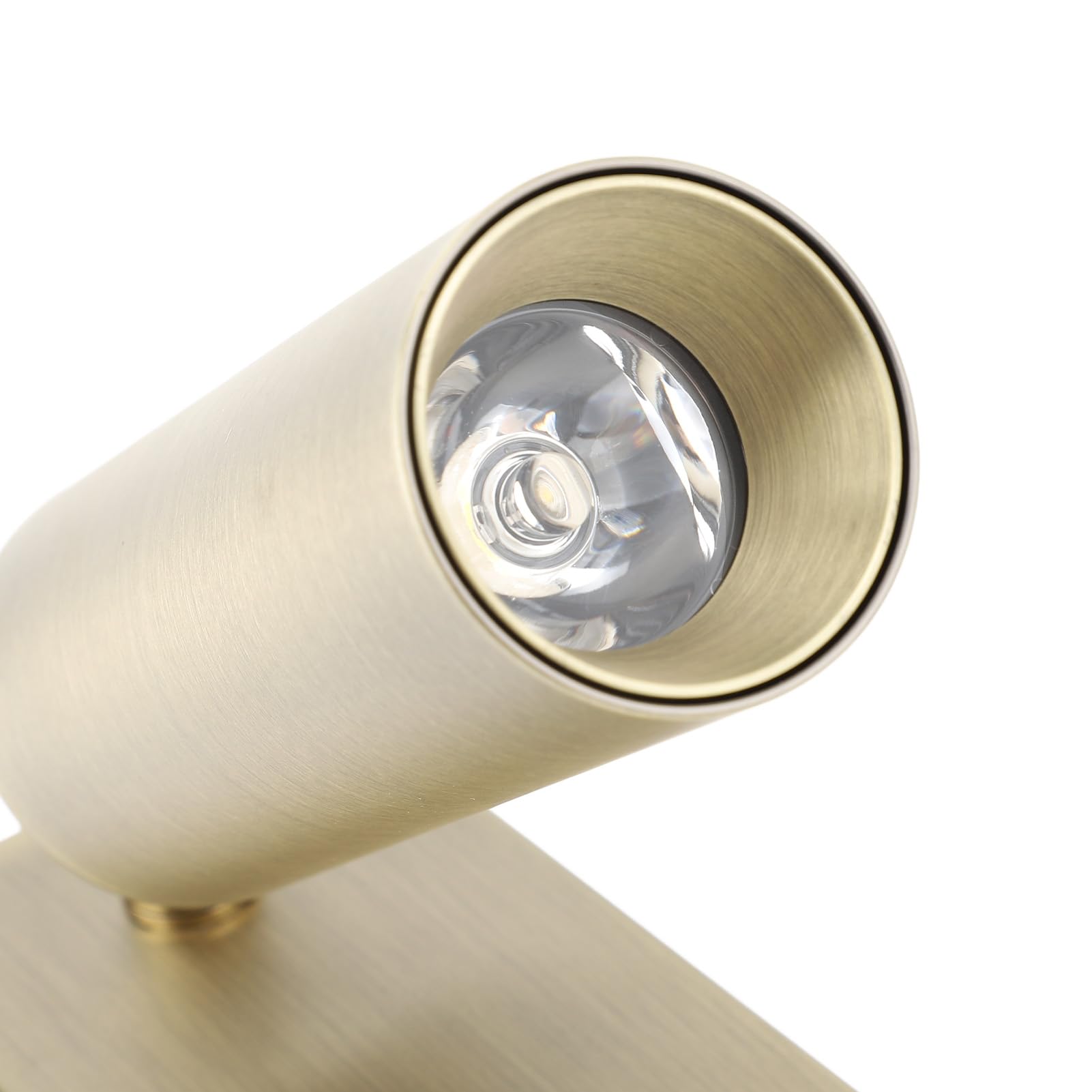 Faretto LED a parete Porta USB Angolo regolabile Look elegante Luce da comodino Camera da letto Soggiorno da 85 a 265 V