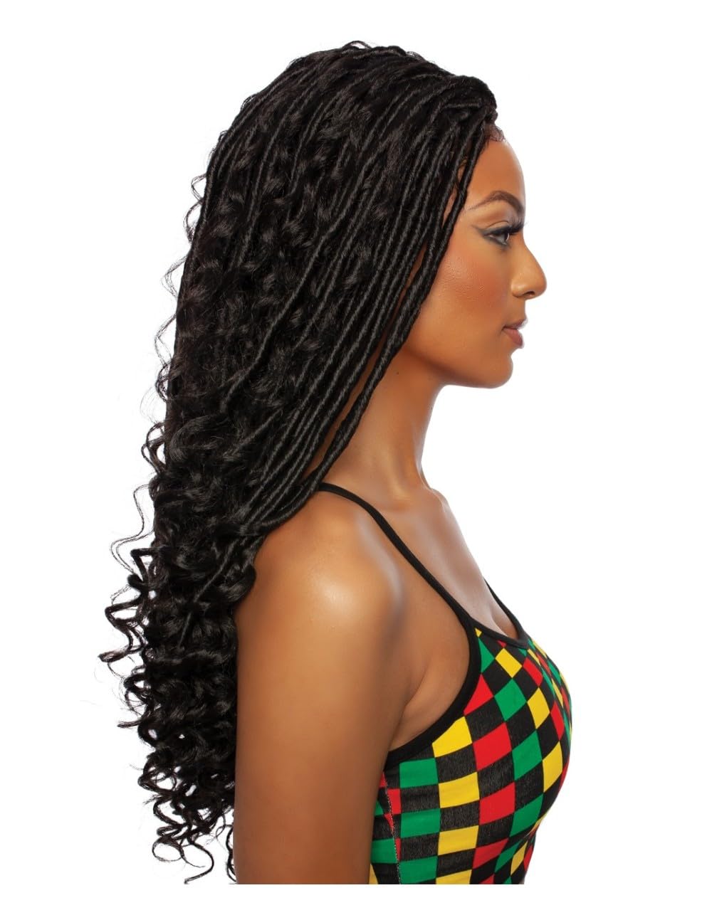 Mane Concept Red Carpet Synthetic Lace Wig - RCHB205 BOHO GODDESS LOCS 24" (1)