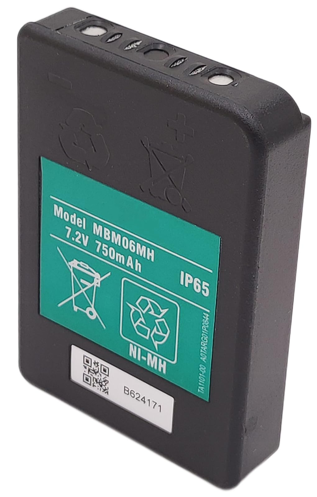 Lot de 2 batteries de rechange pour télécommande 7,2 V 750 mAh MBM06MH NIMH Autotek