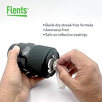 Vista 4 de Flents Lens Wipes, Wipe 'N Clear Basic, 200 Count, Pre-Moistened, Streak-Free, Safe for Glasses, Sunglasses, Gentle Cleaning, Clear Vision