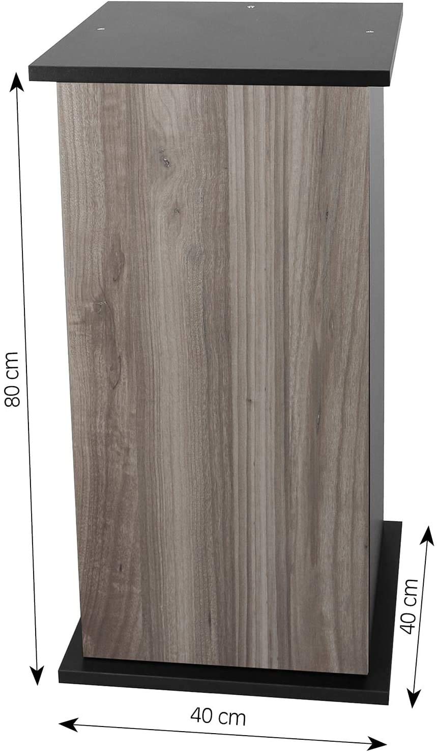 sera 32398 Armadietto per acquari Scaper Cube , 80 cm, Quercia grigio