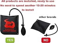 Vista 7 de Bomba de bolsa de cuña de aire de grado comercial mejorada de 3 piezas, kit de nivelación profesional y herramienta de alineación, bolsa de calce