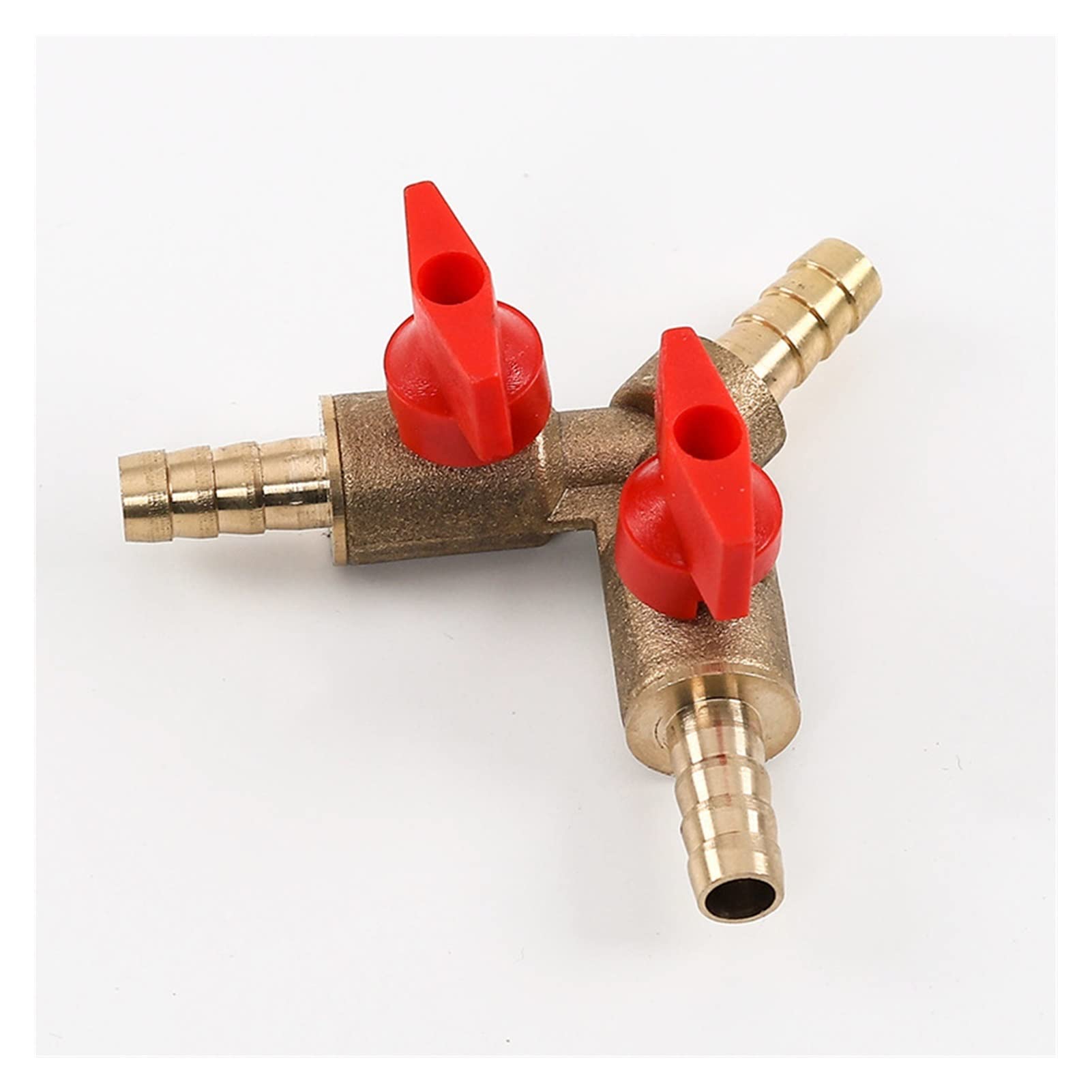Vanne 3 voies en laiton 8mm 10mm de forme Y pour tuyau de gaz