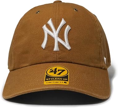 Amazon | '47Brand×Carhartt NEW YORK YANKEES CARHARTT X '47 CLEAN