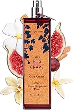 Di Palomo Wild Fig & Grape Room Fragrance Mist – Luxury Italian Home Deodoriser Long-Lasting Air & Fabric Natural Room Freshener Pet Safe Odour Eliminator Gift Idea for Her 100ml Glass Bottle