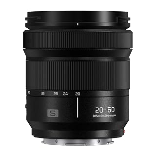Panasonic LUMIX S 20-60mm F3.5-5.6 L Mount Interchangeable Lens for LUMIX S Series Mirrorless Full Frame Digital Cameras – S-R2060 (USA)