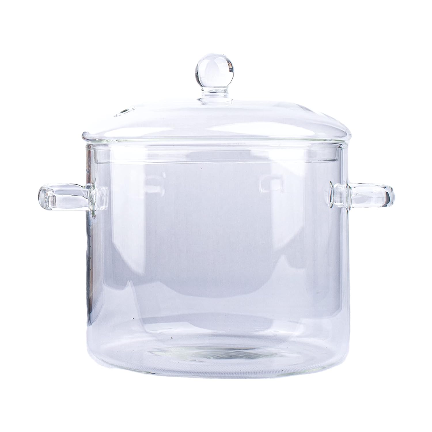 Buy Beclina Borosilicate Cookware With Lid,1 Piece (3L Capacity),Heat