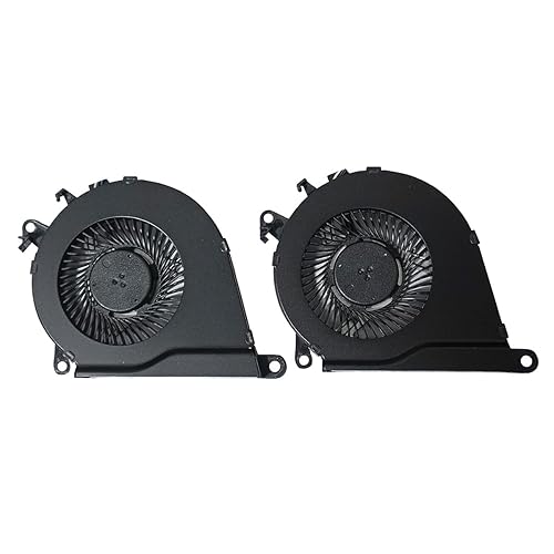 Paquete de 2 ventiladores de refrigeración de CPU diseñados para HP Omen 15-AX 15-AX100 15-AX200 Pavilion 15-BC Series Laptop 858970-001 TPN-Q173