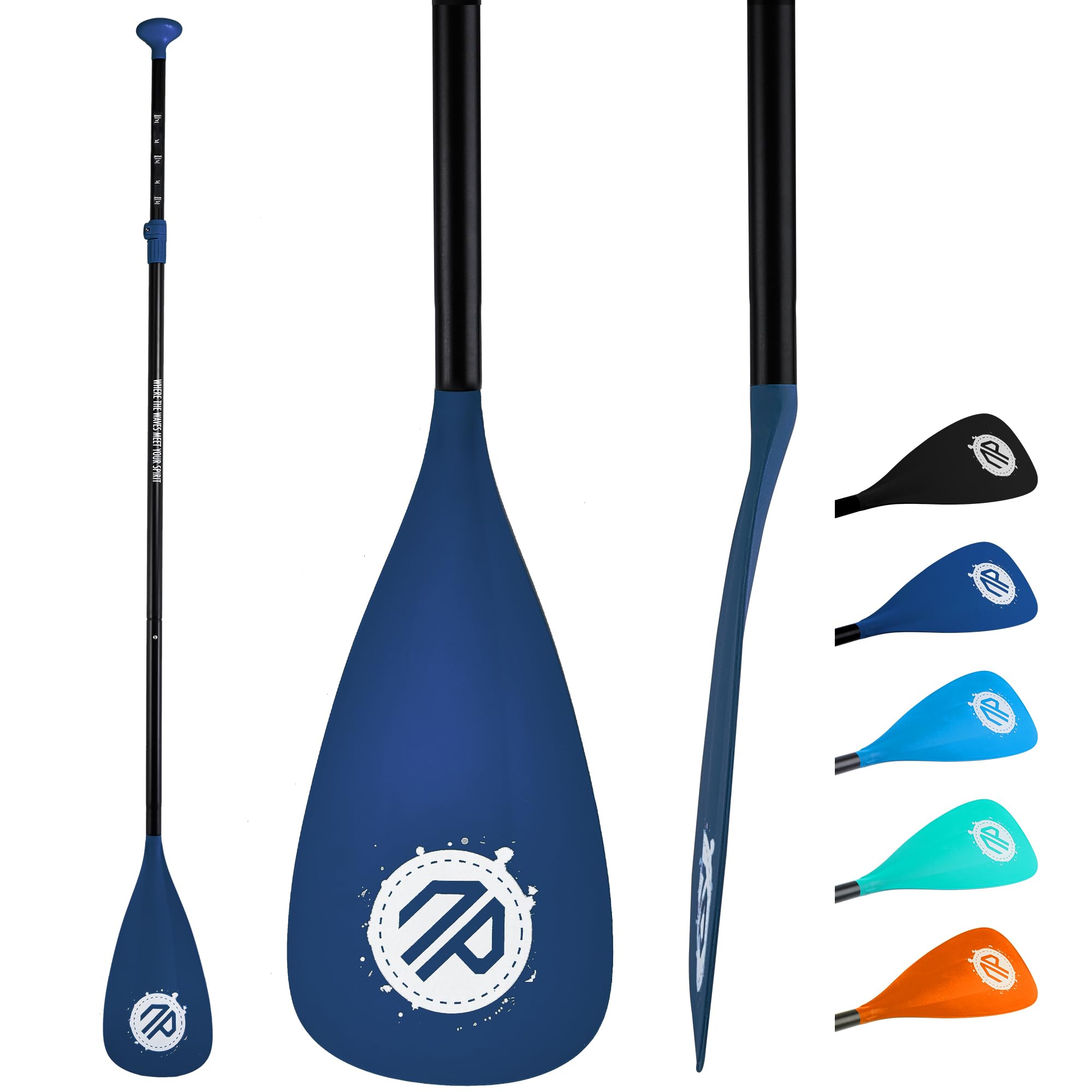 niphean Sup Paddle Board Paddle, 3&4-Piece Detachable Floating Inflatable Paddle Board Oar, Adjustable Kayak Paddle, Durable Paddle Board Accessories — image 1
