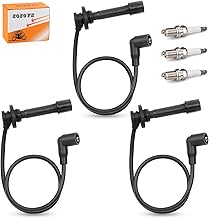 Spark Plug & Cap Wire Kit for Kawasaki KAF820 KAT820 Mule PRO-FX PRO-FXR PRO-FXT 2015-2023 21150-0013