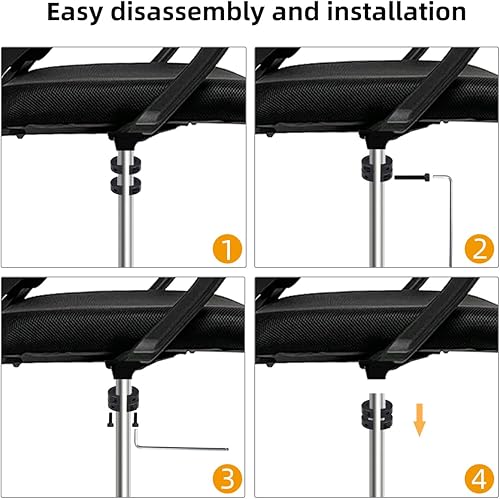 Miniatura 4 de PROFECTUS Silla de oficina de repuesto de cilindro de elevación de gas con herramientas de extracción, cilindro de elevación de gas resistente de
