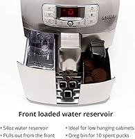 Vista 2 de Gaggia Velasca Prestige Espresso Machine, Stainless Steel, 54 ounces