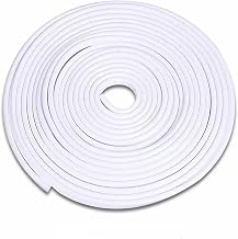 Car Door Anti-Collision Strip for Porsche 718 911 991 992 996 997 Boxster Cayman Carrera Taycan Good Elastic Soundproof Auto Door Seals,Dustproof Waterproof Protector,White-10m