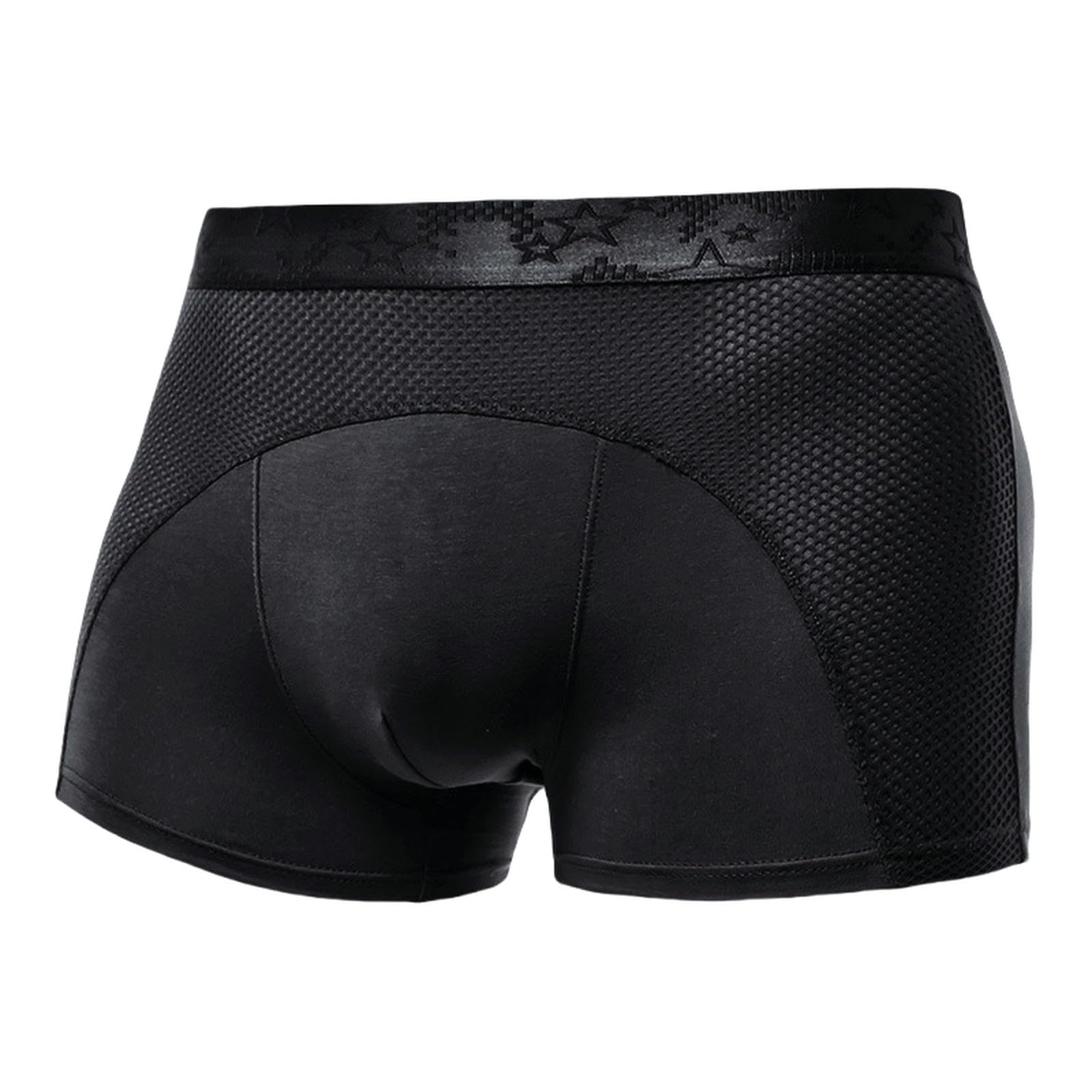Calzoncillos hombre boxer de malla transpirable contra el calor en seda de hielo