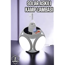 G ne  Enerjili Solar Ayd nlatma Kamp  ad r Lambas   arjl  Amp l Led  arjl  El Feneri I ldak [Enerji S n f  A+]