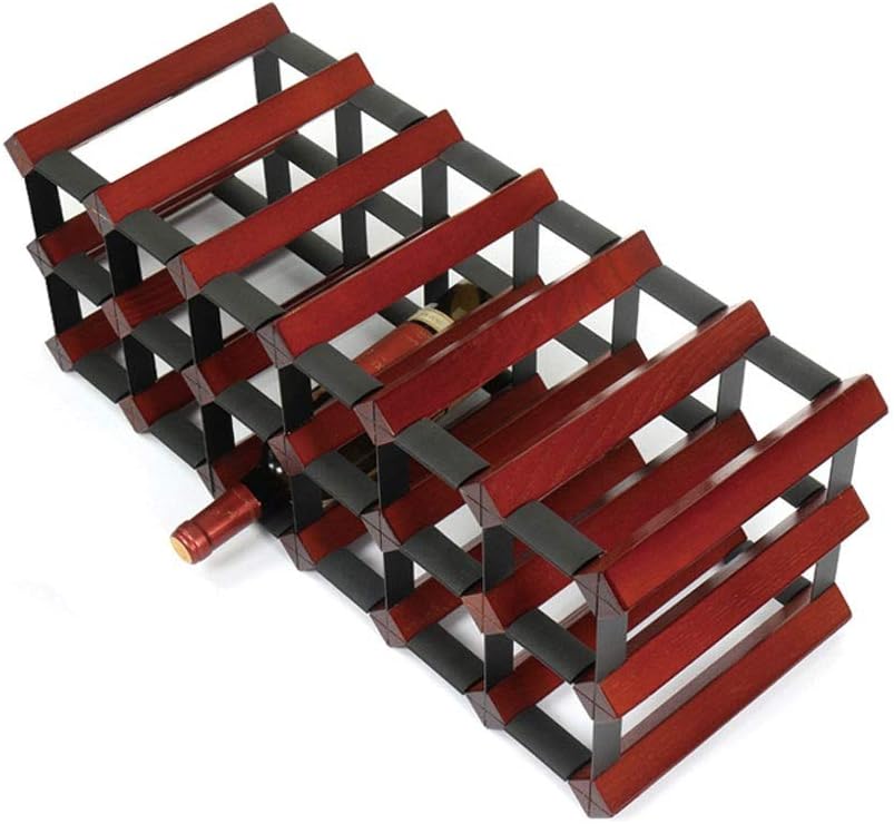 Wine Holder Cabinet Wine Holder Storage Stand Wine Display Rack Wine Rack Home Wine Cabinet Display Rack Wine Storage Shelves with Table Top Wine Storage Organizer (Color : A)