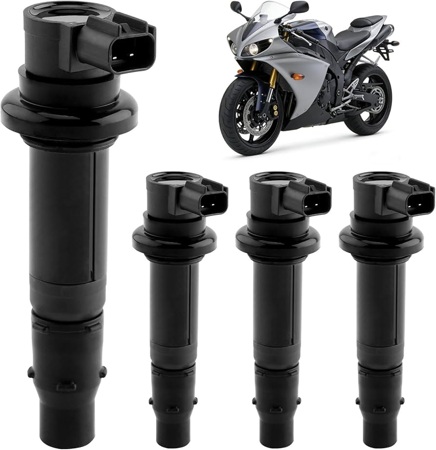 Amazon | イグニッションコイルパック 4個 ヤマハ 2003-2007 YZF R6