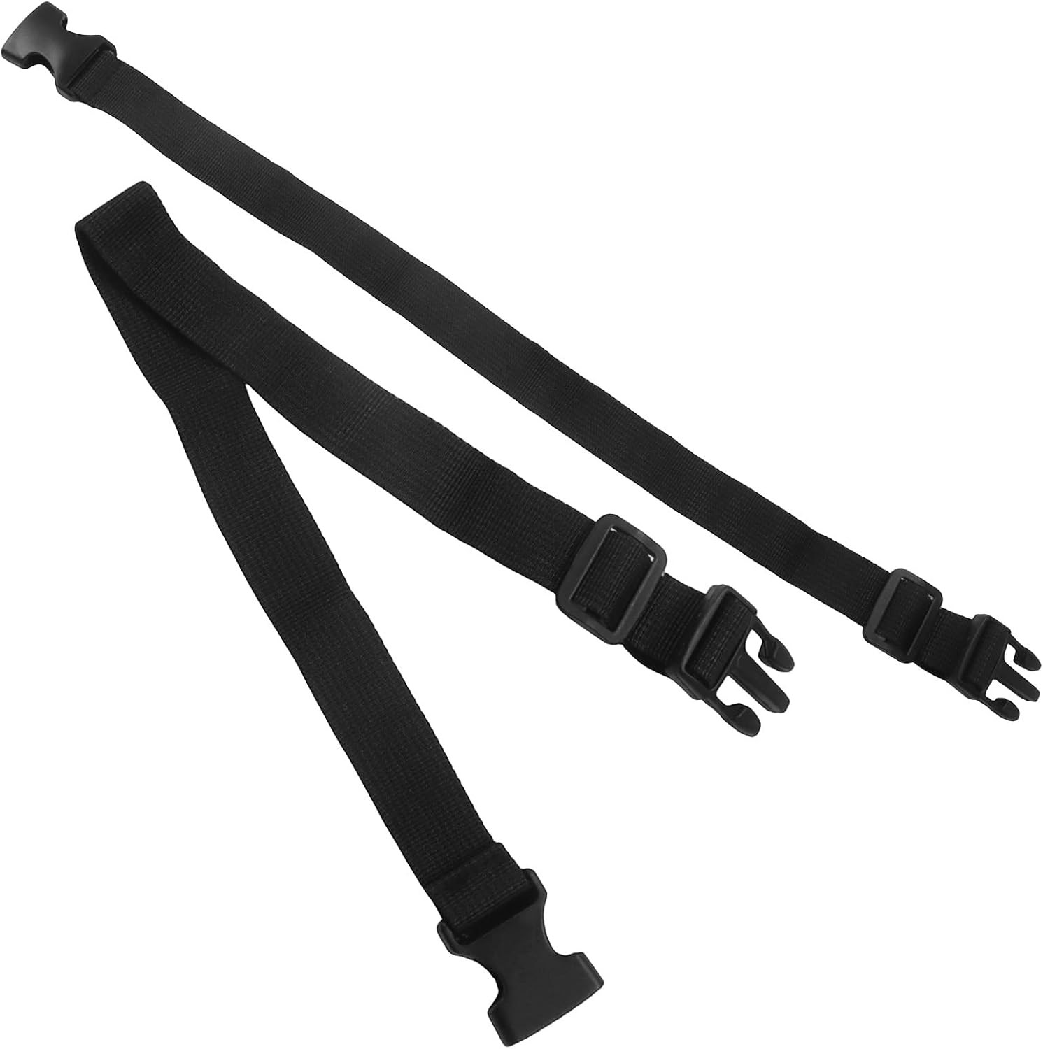 Bonsicoky 2 Pack Fanny Pack Extender Strap, 19.7 Inch, 1 Inch Wide