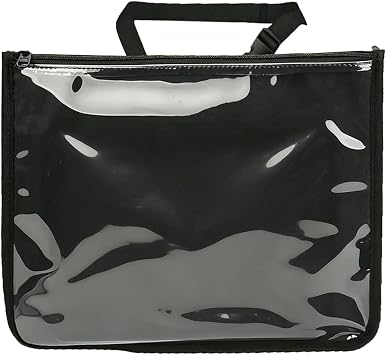 MURYE Organizador de tableta para asiento trasero de coche con correa de montaje para reposacabezas, ventana t ctil de TPU transparente y bolsa con cremallera para tabletas de 13 pulgadas en uso de
