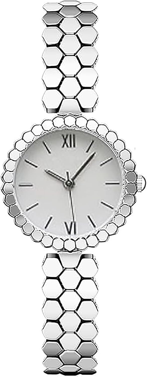 Watches for Women Waterproof Analog Stainless Steel Band Watch Fashion Dress Women's Quartz Watch