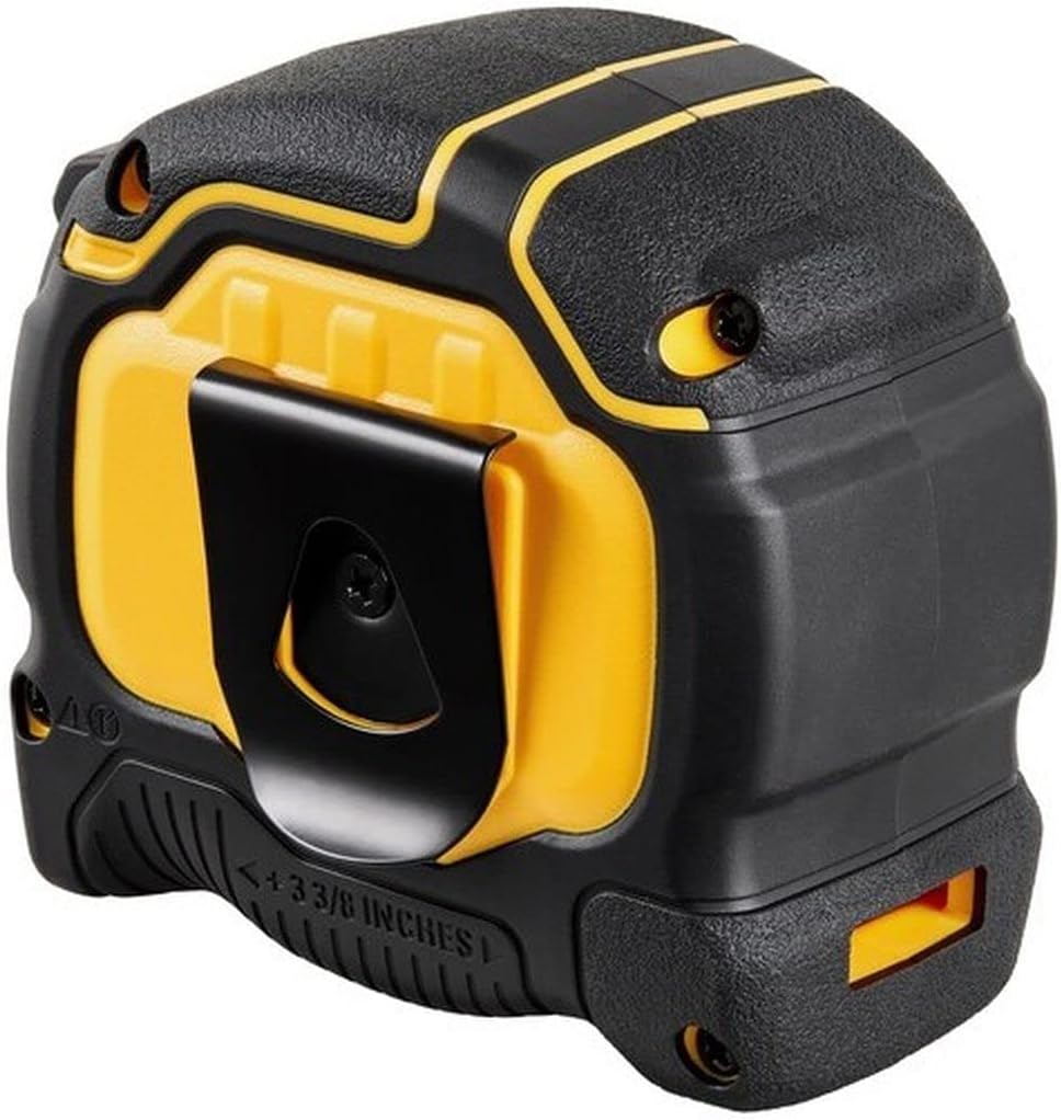 Tape MEASRE BLK/YLW 25FT & Torpedo Extruded 9IN