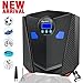 LEICESTERCN Digital Tire Inflator Pump Gauge DC 12V Auto Electric Portable Air Compressor Inflators for Car Motorcycle Road Bike Bicycle