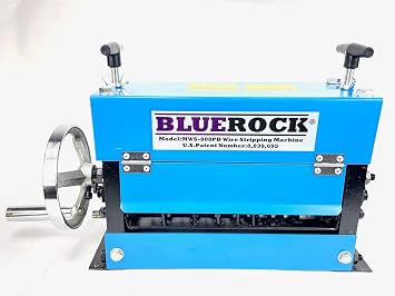 BLUEROCK STRiPiNATOR Model MWS-808PD Copper Wire Stripper Machine with Drill Shaft Attachment