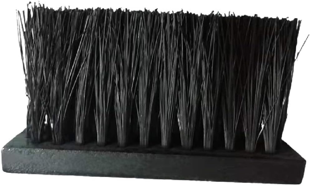 2 Stück Kaminbesen Ersatzbürsten - Kokosfaser Borsten 80mm Für Kaminbesteck