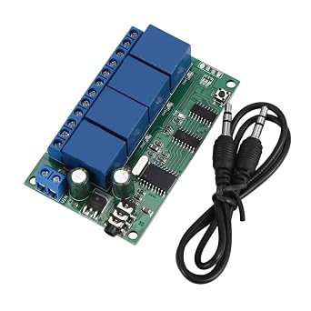 Easy to Operate 4Channel DTMF Relays Module Tone Signals Decoding for Technical Engineers and Hobbyists