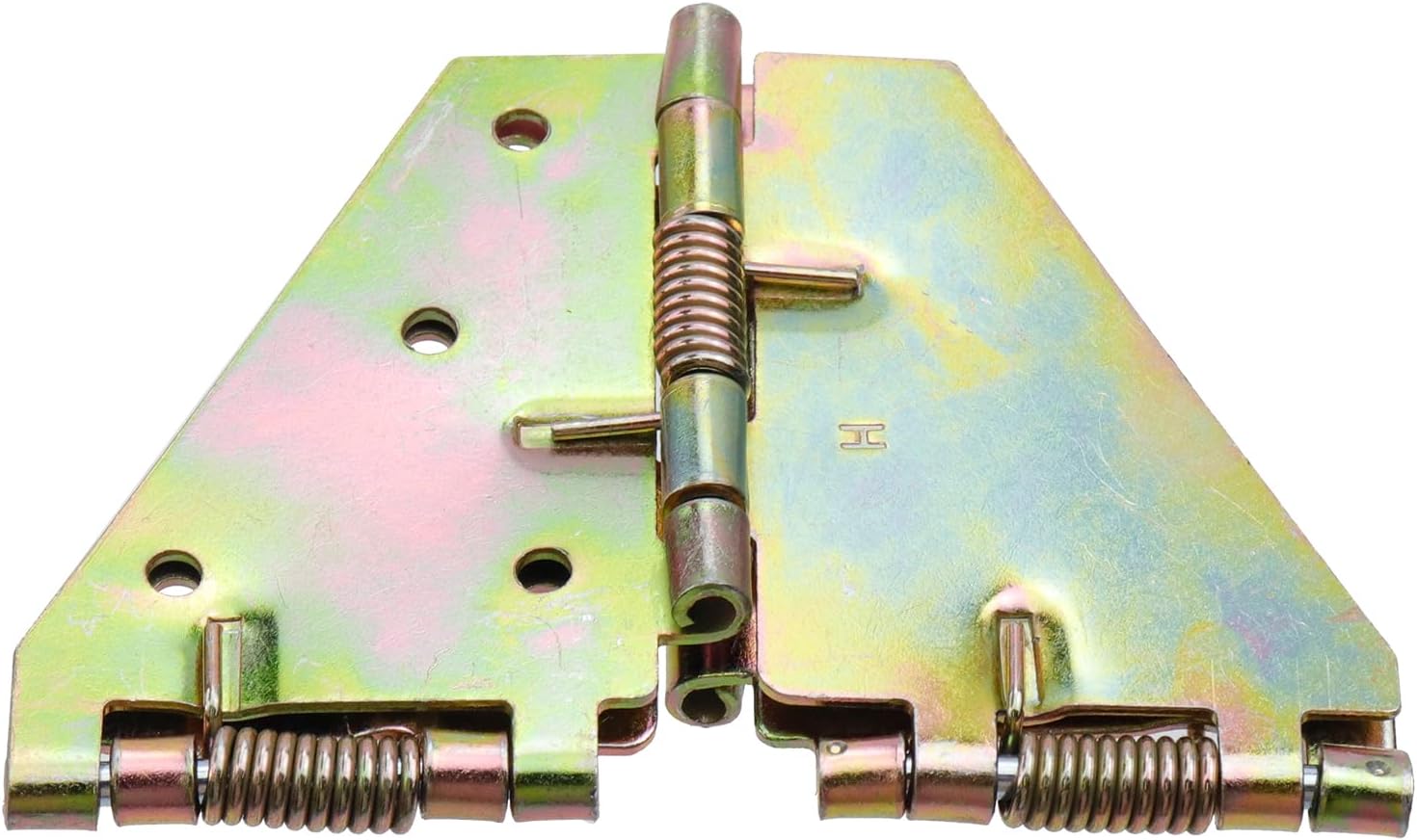 Coshar 2Pcs Drop Leaf Table Hinge and Hardware Kits Heavy Duty 180 Folding Spring Hinges with Mounting Screws for Drop Leaf Table,Small