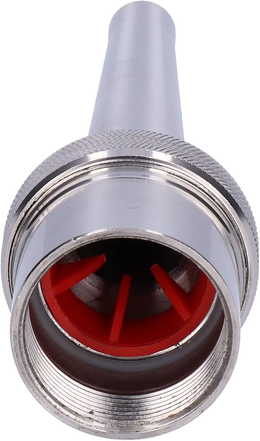 FLEXMAN Fountain Nozzle, G1 0.5in Female Thread Stainless Steel Direct Jet Tunable Sprinkler for Landscaping Garden Pond Amusement Parks Museums Libraries