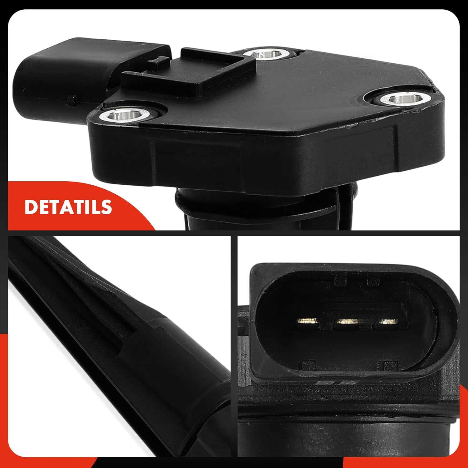 A-Premium Engine Oil Level Sensor Compatible with BMW F30 Series 328d, 328d xDrive, 2014 2015 2016 2017 2018, 2.0L