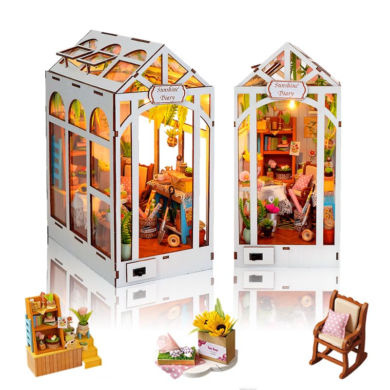 Kit de rincón de libros soluciona estanterías vacías con un diorama en miniatura Diario de Sol