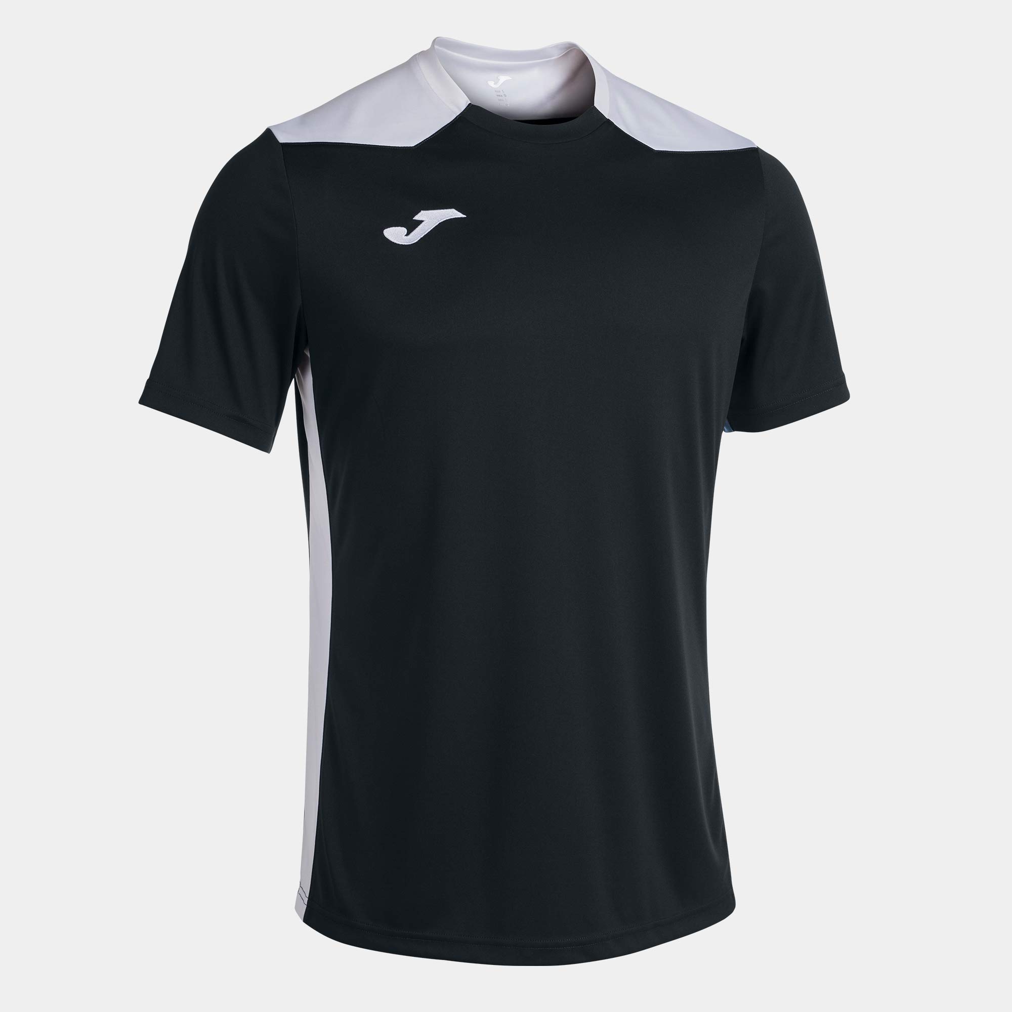 Joma Junior Championship Vi Ss Jersey Black/White