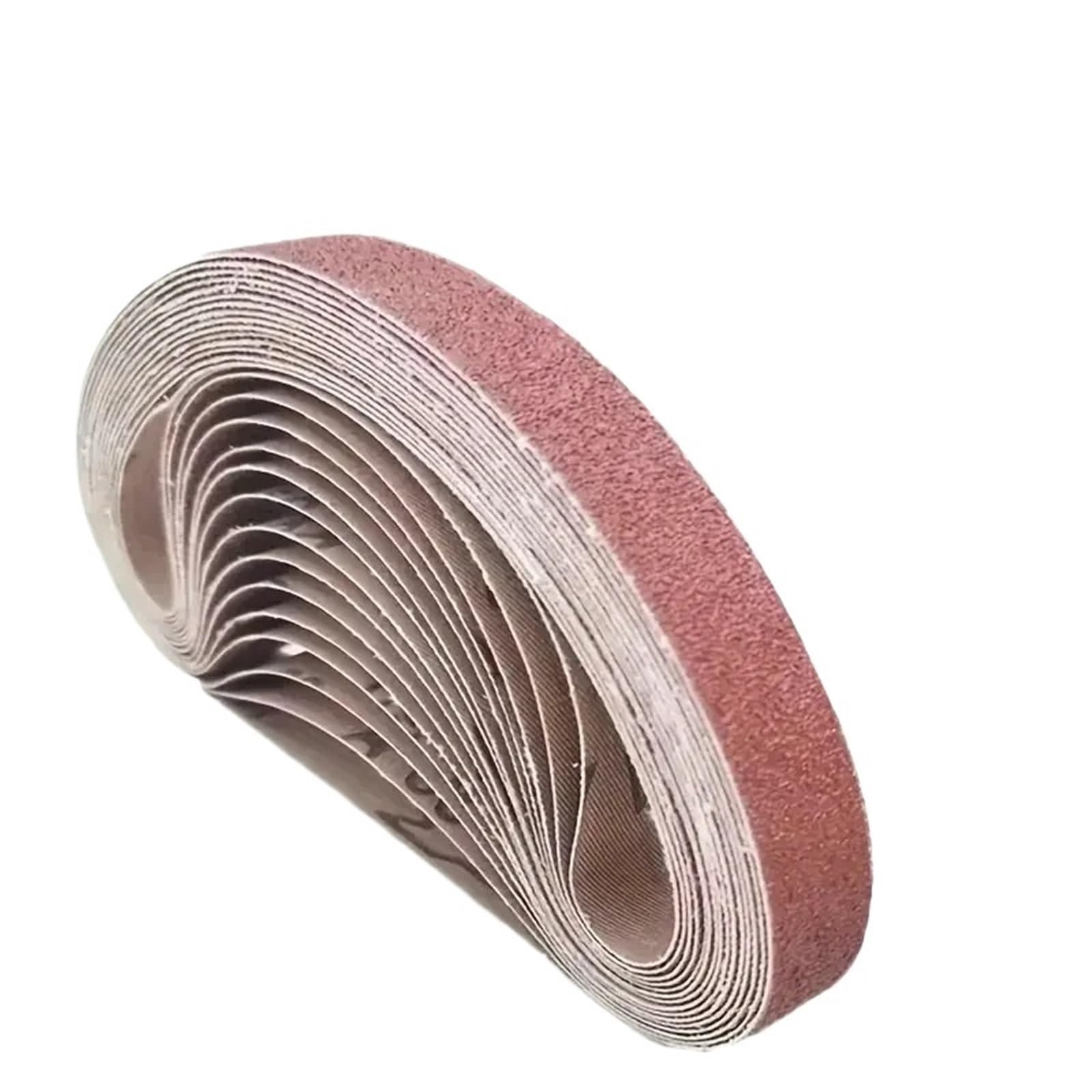 Eyrmqwjpc One Color Sanding Belts, Sanding Belts 520X20mm Pack Of 10 60-800 Grit(320 Grit)