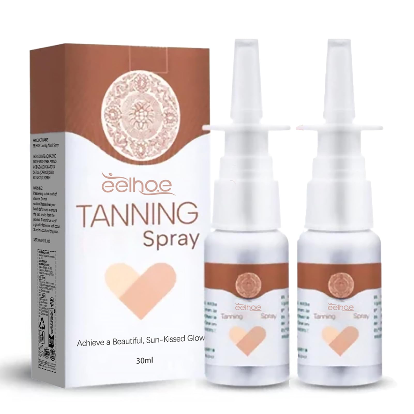 2PCS BronzeMist Tanning Body Spray, Self Tanning Body Spray,Sunless Tanning Mist,Summer Color Sunless Self Tanning Mist for All Skin Tones