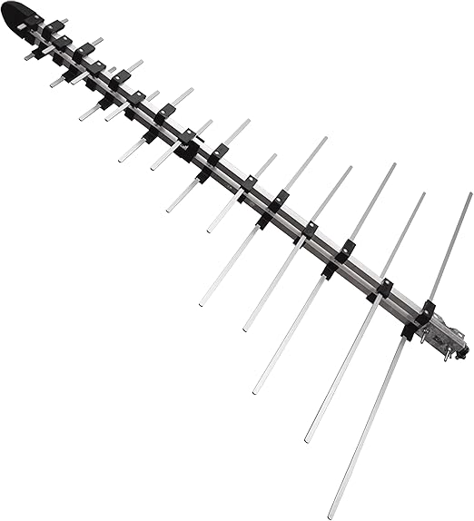 Antennas Direct Element Uni-Directional UHF VHF Outdoor HDTV Antenna, 60+ Mile Range, 4K 8K UHD, NEXTGEN TV – w/All-Weather Adjustable Mounting Hardware