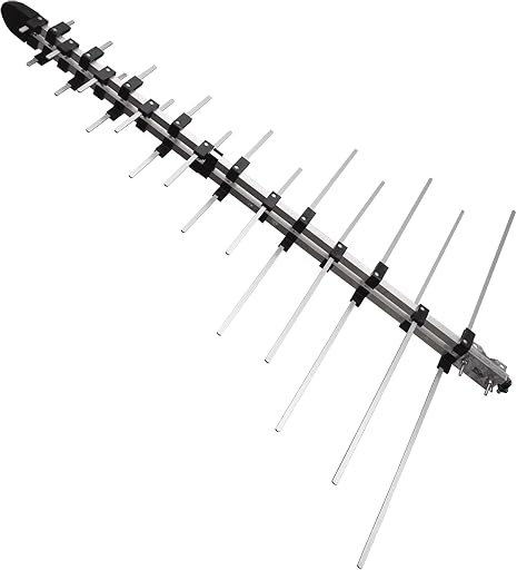 Antennas Direct Element Uni-Directional UHF VHF Outdoor HDTV Antenna, 60+ Mile Range, 4K 8K UHD, NEXTGEN TV – w/All-Weather Adjustable Mounting Hardware